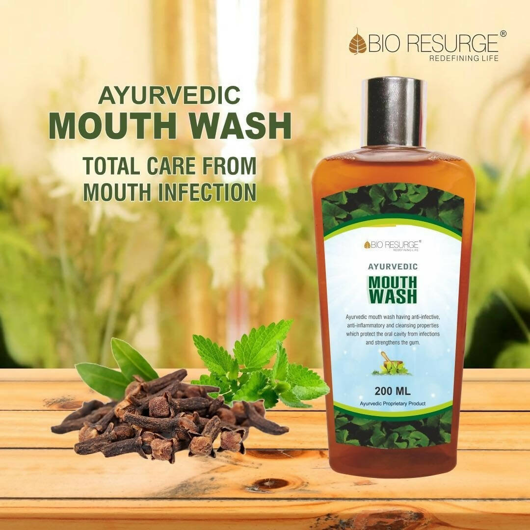 Bio Resurge Life Antibacterial Ayurvedic Mouthwash