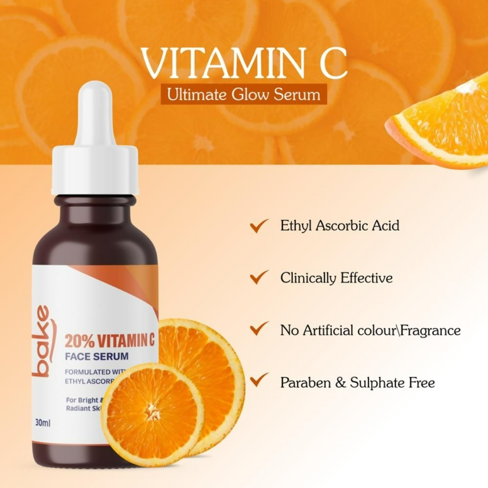 Bake 20% Vitamin C Face Serum With Ethyl Ascorbic Acid