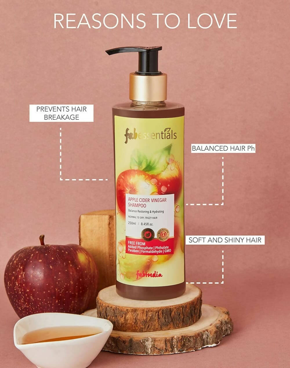 Fabessentials Apple Cider Vinegar Shampoo