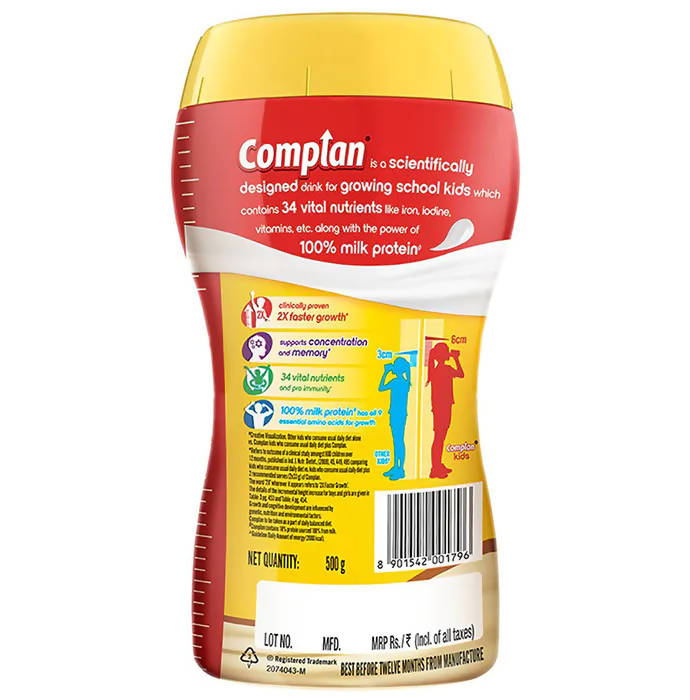 Complan Nutrition and Health Drink Kesar Badam Jar