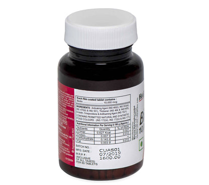 HealthAid Biotin 10000 mcg Tablets