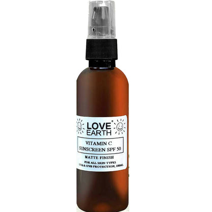 Love Earth Vitamin C Sunscreen Spf 50 Matte Finish