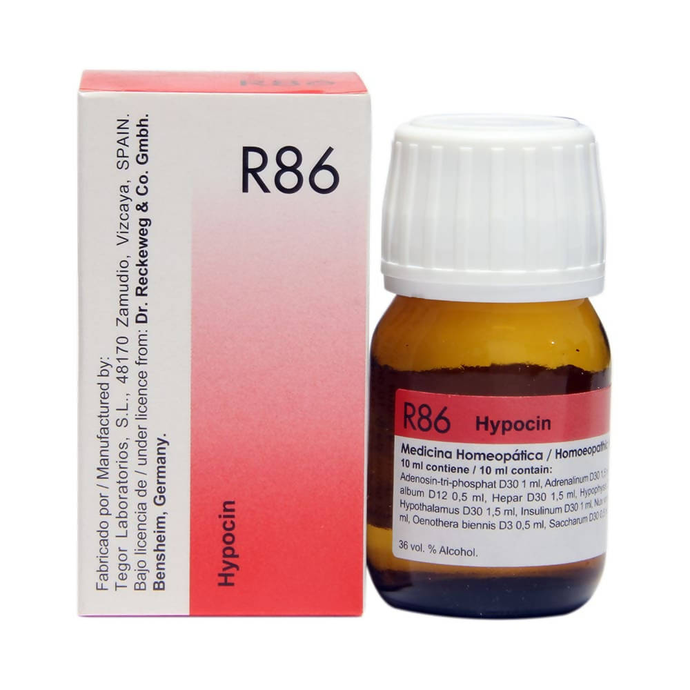 Dr. Reckeweg R86 (Hypocin) Low Blood Sugar Drops -  usa australia canada 