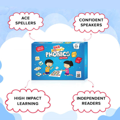ClassMonitor Phonics Learning Kit with Free Mobile App with Home-Learning Educational kit for Kids of Age 3 Years