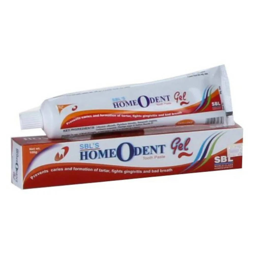 SBL Homeopathy Homeodent Tooth Paste Gel - BUDEN