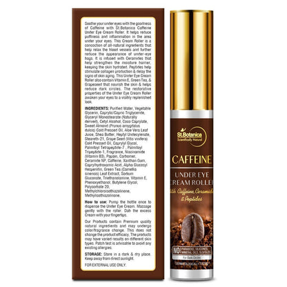 St.Botanica Caffeine Under Eye Cream Roller