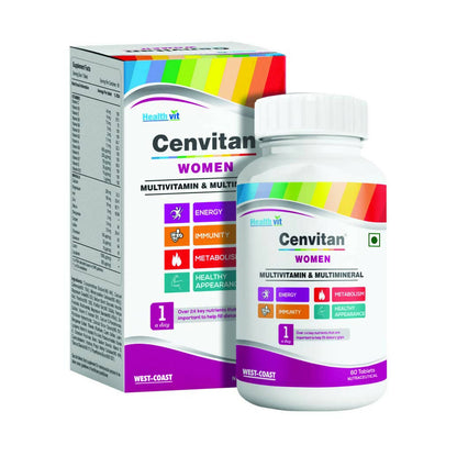 Healthvit Cenvitan Multivitamin Tablets for Women -  USA 