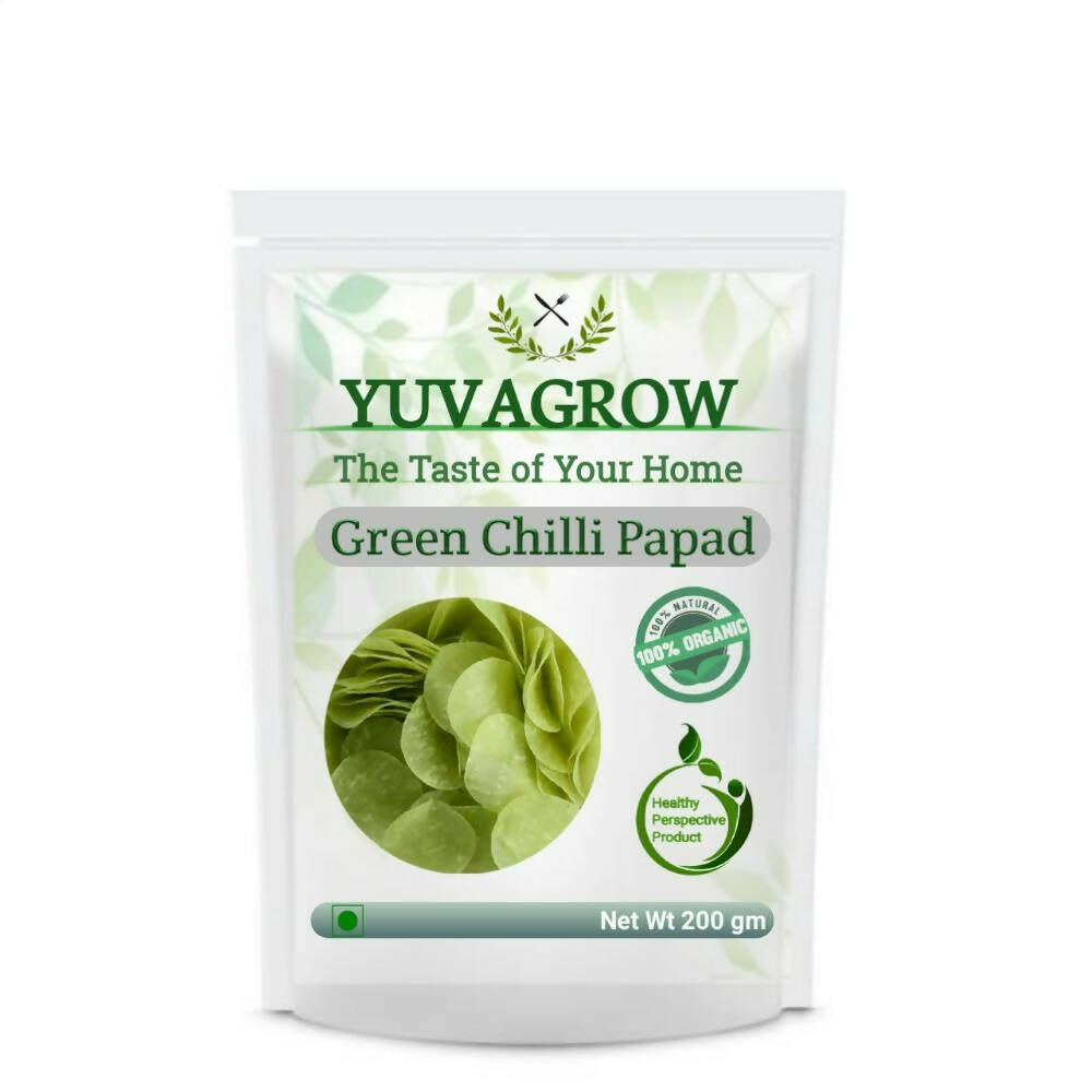 Yuvagrow??Green Chilli Papad - buy in USA, Australia, Canada