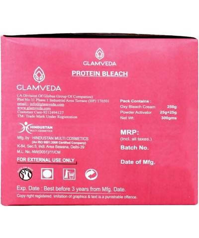 Glamveda Protein Bleach Creme'-Vitamin E & Milk Protein