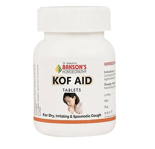 Bakson's Homeopathy Kof Aid Tablets