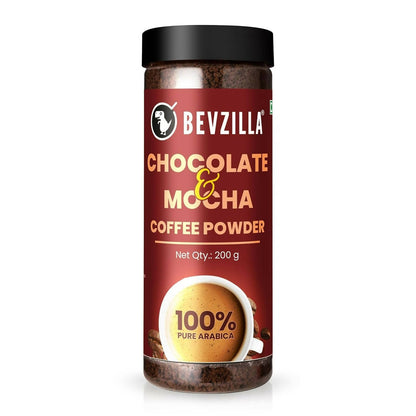 Bevzilla Chocolate & Mocha Coffee Powder 100% Pure Arabica -  buy in usa 