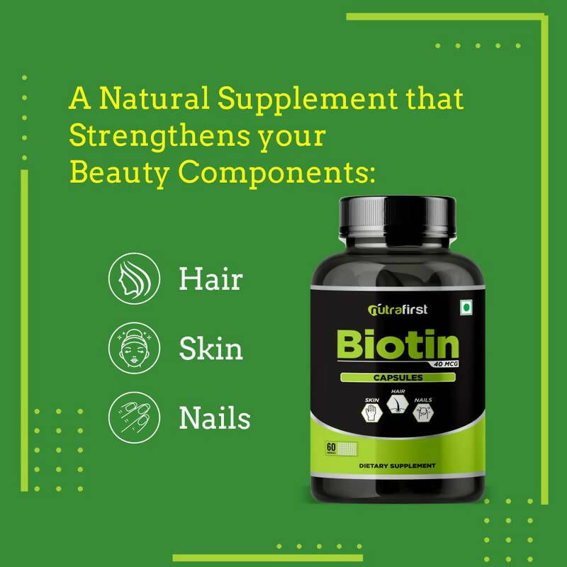 Nutrafirst Biotin Capsules