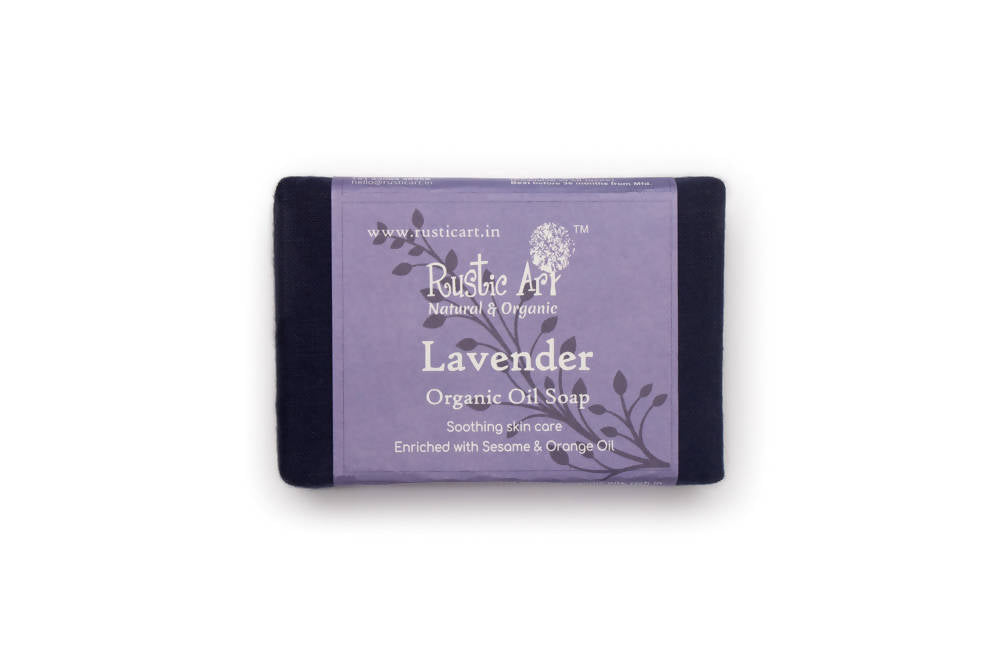 Rustic Art Lavender Organic Oil Soap