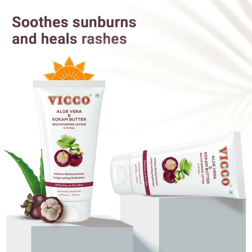 Vicco Aloe Vera & Kokam Butter Multipurpose Lotion