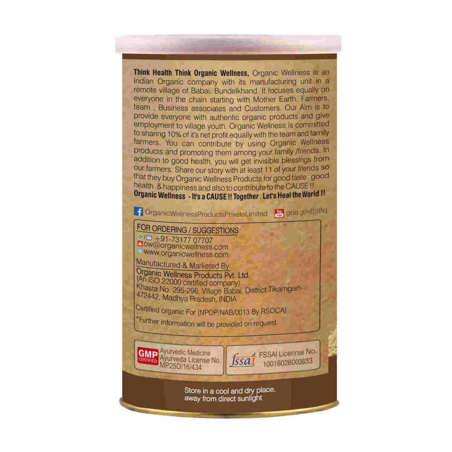 Organic Wellness Triphala Powder