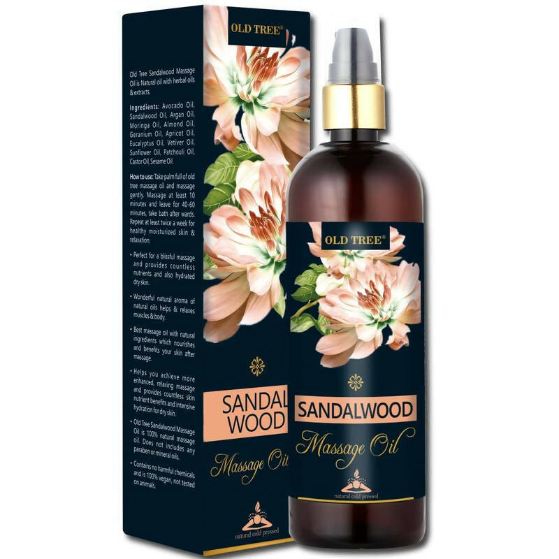 Old Tree Sandalwood Body Massage Oil - BUDEN