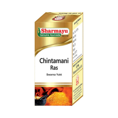 Sharmayu Ayurveda Chintamani Ras (Swarna Yukt) - BUDEN
