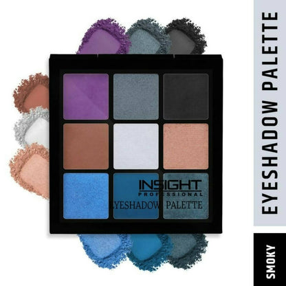 Insight Cosmetics 9 Color Eyeshadow Pallate - Smoky