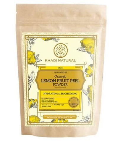 Khadi Natural Organic Lemon Fruit Peel Powder