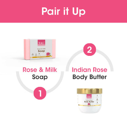 TAC - The Ayurveda Co. Indian Rose Body Butter??With Rose Oil & Shea Butter