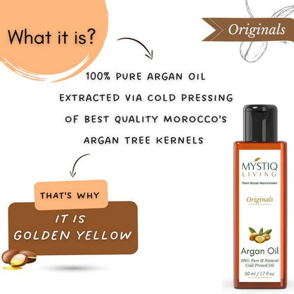 Mystiq Living Originals Argan Oil