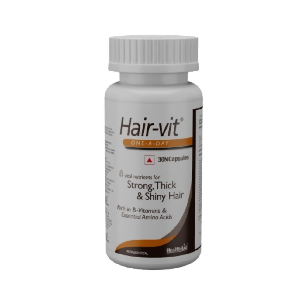 HealthAid Hair-vit (Multivitamins for Hair) Capsules