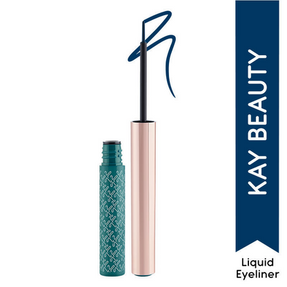 Kay Beauty Quick Dry Liquid Eyeliner - Bespoke BlueIndigo Indigo