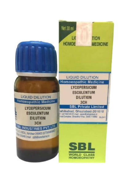 SBL Homeopathy Lycopersicum Esculentum Dilution 3 CH