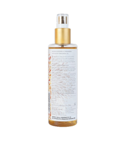 Mantra Herbal Ashwagandha & Cinnamon Vata Body Massage Oil
