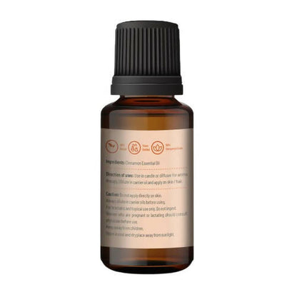 Korus Essential Cinnamon Essential Oil - Therapeutic Grade