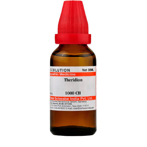 Dr. Willmar Schwabe India Theridion Dilution