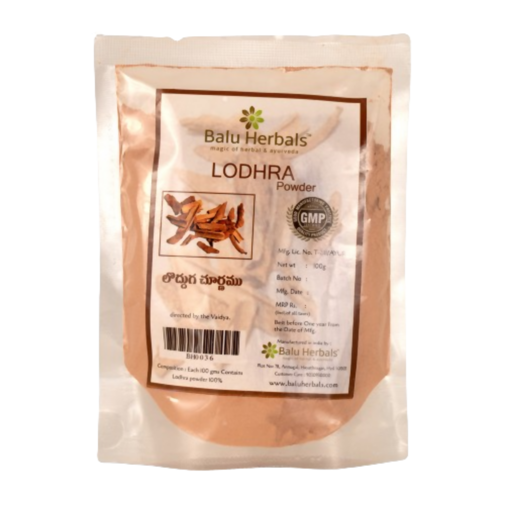 Balu Herbals Lodhra (Lodduga) Powder - buy in USA, Australia, Canada