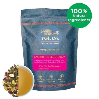 TGL Co. Kashmiri Saffron Kahwa Green Tea - buy in USA, Australia, Canada