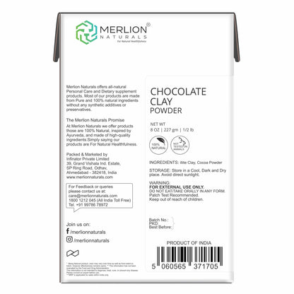 Merlion Naturals Chocolate Clay Powder