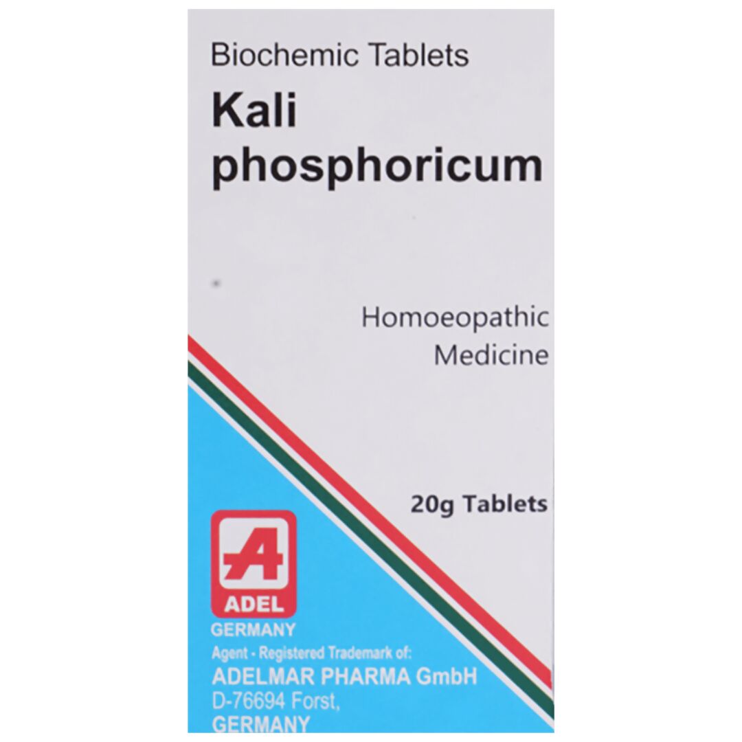 Adel Homeopathy Kali Phosphoricum Bio-chemic Tablets