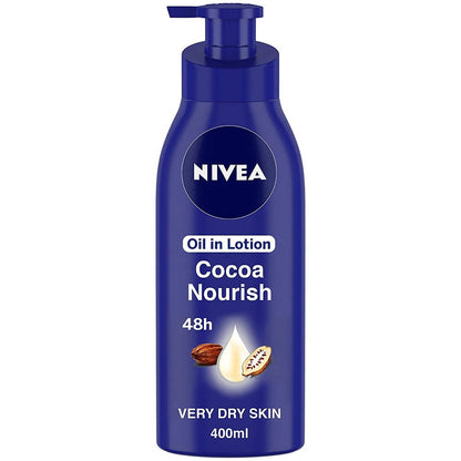 Nivea Body Lotion for Very Dry Skin, Cocoa Nourish