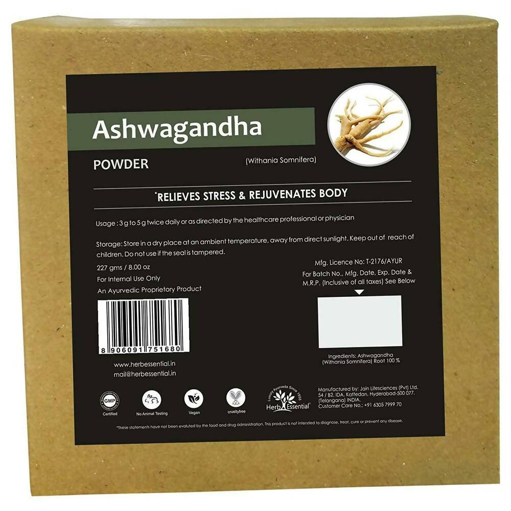 Herb Essential Ashwagandha Root Powder