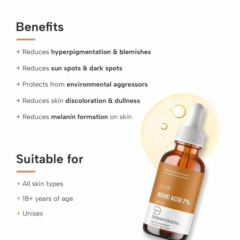 Dermatouch Kojic Acid 2% Face Serum