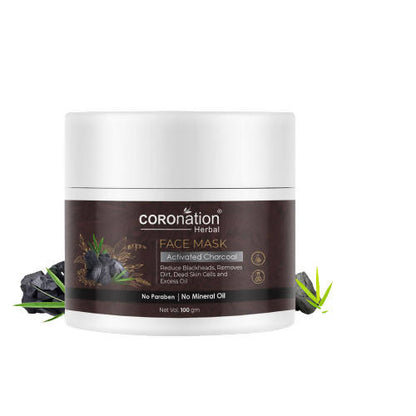 Coronation Herbal Activated Charcoal Face Mask - usa canada australia