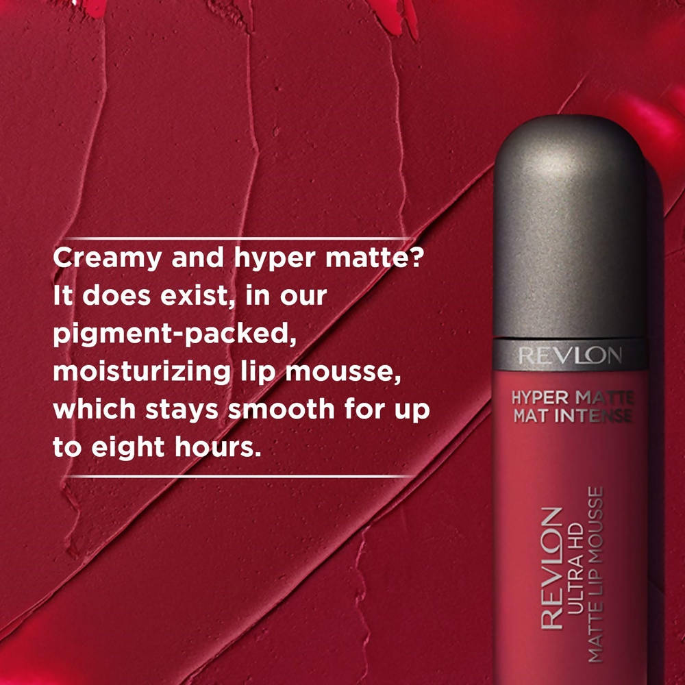 Revlon Hyper Matte Mat Intense Ultra Hd Matte Lip Mousse - Dusty Rose