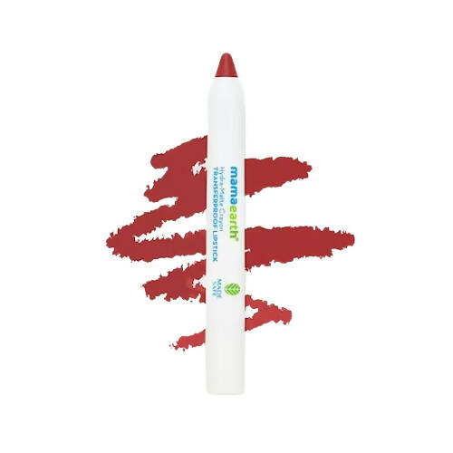 Mamaearth Hydra-Matte Crayon Transferproof Lipstick Berry Red