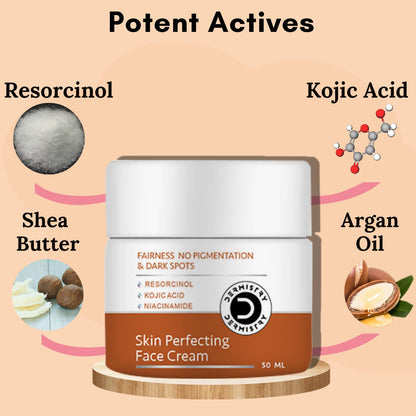 Dermistry Skin Perfecting Face Cream & Skin Perfecting Face Serum