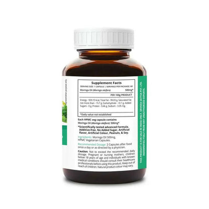 Sri Sri Tattva Supasupp Moringa Oil Capsules