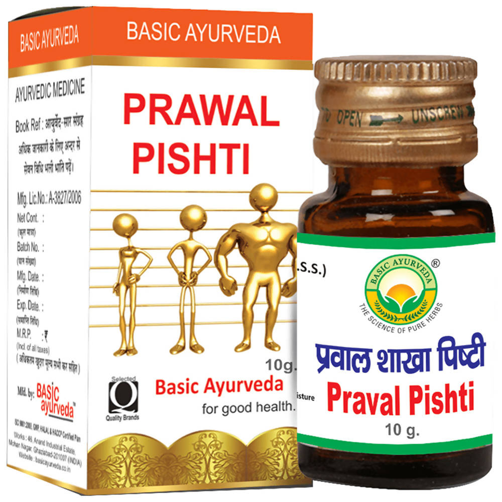 Basic Ayurveda Prawal Pishti 10 gm