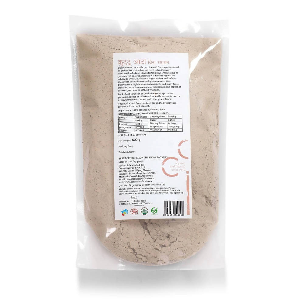 Conscious Food Organic Buckwheat Flour