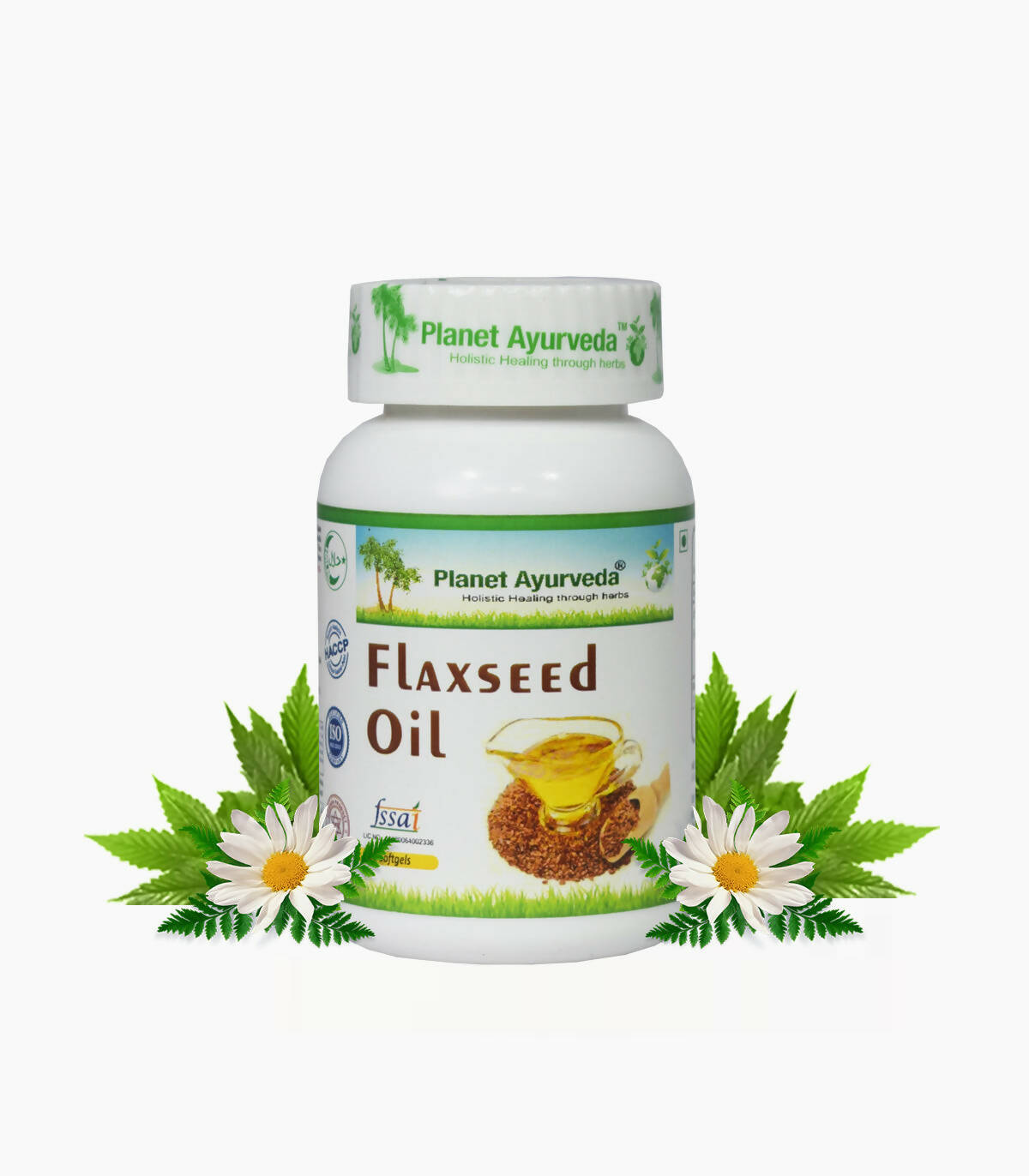 Planet Ayurveda Flaxseed Oil Capsules - BUDEN