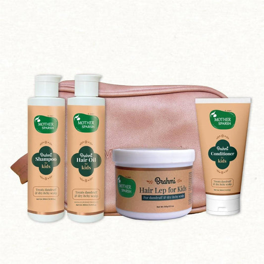 Mother Sparsh Brahmi Anti-Dandruff Kit For Kids