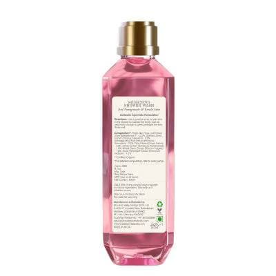 Forest Essentials Travel Size Silkening Shower Wash Iced Pomegranate & Kerala Lime