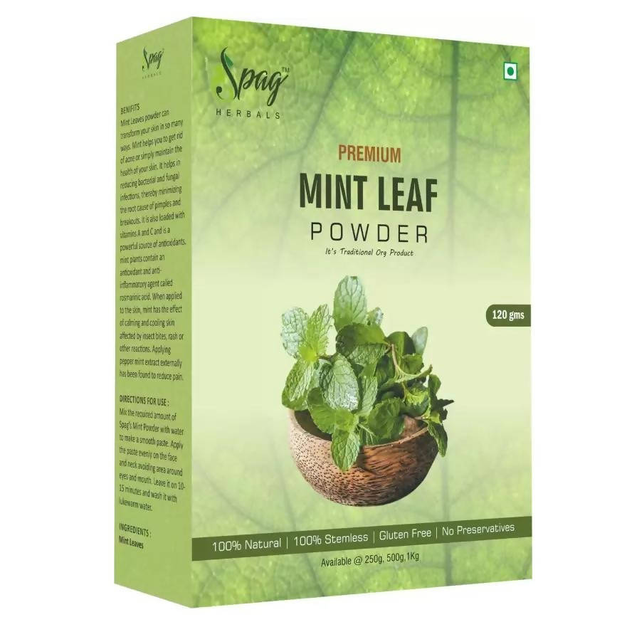 Spag Herbals Premium Mint Leaf Powder - Distacart