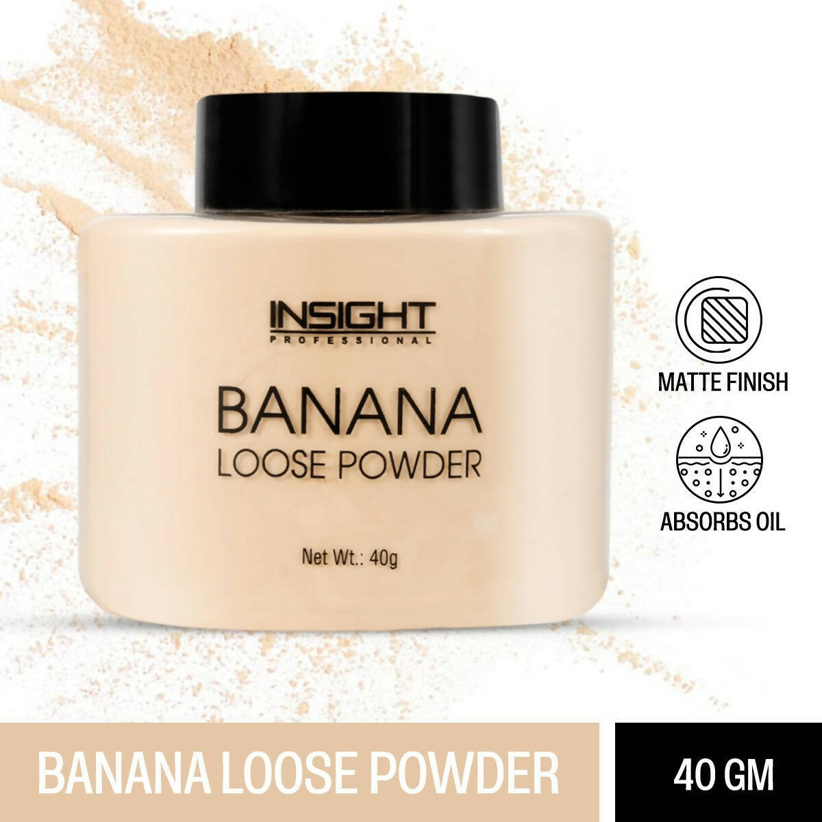 Insight Cosmetics Banana Loose Powder